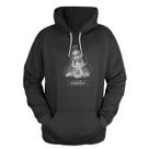 Blusa De Frio Moletom Canguru Com Capuz Pega a Visao Santa