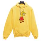 Blusa De Frio Moletom Canguru Unissex Lisa Simpson