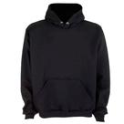 Blusa de Frio Moletom Flanelado Canguru com Capuz Unissex Liso