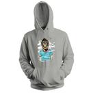 Blusa de Frio Moletom flanelado com Capuz Estampa Digital Unissex Envio Imediato Cara de Leão