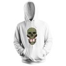 Blusa de Frio Moletom flanelado com Capuz Estampa Digital Unissex Envio Imediato Caveira Aberta a Boca Blusa de Frio Moletom flanelado com Capuz Estampa Digital Unissex Envio Imediato Caveira Aberta a Boca