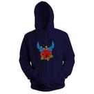 Blusa de Frio Moletom flanelado com Capuz Estampa Digital Unissex Envio Imediato Coração Blusa de Frio Moletom flanelado com Capuz Estampa Digital Unissex Envio Imediato Coração