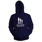 Blusa de Frio Moletom Flanelado com Capuz Estampa Digital Unissex Envio Imediato Faculdade Recursos Humanos