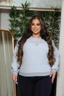 Blusa de Frio Moletom Flanelado Feminino Moda Inverno
