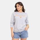 Blusa de Frio Moletom Flanelado Feminino Moda Inverno