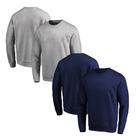Blusa de Frio Moletom Gola Careca Flanelado Liso Básico Kit 2 Moletons do P ao EXG