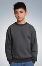 Blusa de Frio Moletom Infantil Juvenil Inverno Flanelada com Punho Basico Frio Escolar 10 a 16 anos Unissex Baby Deluxe Grafite Blusa de Frio Moletom Infantil Juvenil Inverno Flanelada com Punho Basico Frio Escolar 10 a 16 anos Unissex Baby Deluxe Grafite