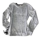 Blusa De Frio Moletom Menina Veludo Estilosa Top