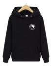 Blusa de Frio Moletom Símbolo Town Country Yin Yang Unissex