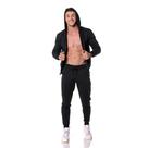 Blusa de Frio Moletom Zíper Masculino Preto Blusa de Frio Moletom Zíper Masculino Preto