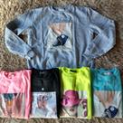 Blusa de Frio Moleton Feminina T-shirt