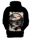 Blusa de Frio Paisagem Oriental Portão Torii 5