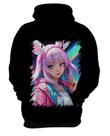 Blusa de Frio Páscoa Coelhinha Traços Vaporwave 2