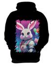 Blusa de Frio Páscoa Coelhinha Traços Vaporwave 6