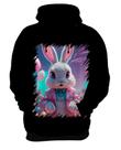 Blusa de Frio Páscoa Coelhinho Traços Vaporwave 9