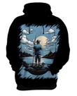 Blusa de Frio Pesca Esportiva Peixes Azul Paz 7