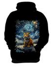 Blusa de Frio Tigre Noite Estrelada Van Gogh 4 Blusa de Frio Tigre Noite Estrelada Van Gogh 4