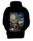 Blusa de Frio Tigre Noite Estrelada Van Gogh 6 Blusa de Frio Tigre Noite Estrelada Van Gogh 6