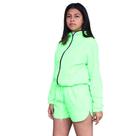 Blusa de frio verde neon feminina espórtiva