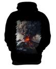 Blusa de Frio Vulcão em Erupção Destruição 2