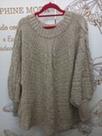 blusa de inverno areia mescla