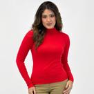 Blusa de Lã Dyordhana Básica Gola Alta Feminina Blusa de Lã Dyordhana Básica Gola Alta Feminina