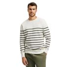 Blusa de lã hering manga longa listrada masculina ref: herkgqg