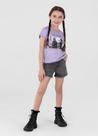 Blusa de malha Wandinha Infantil menina Brandili Lilás Blusa de malha Wandinha Infantil menina Brandili Lilás