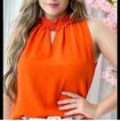 Blusa de manga cavada
