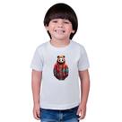 Blusa de manga infantil Urso Polar College