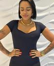 Blusa de Manga Modeladora com Bojo Pink Tamanho G