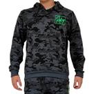 Blusa De Moletom Adulto Camuflada Preto Yellowl GG