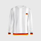 Blusa de Moletom Alemanha Futebol Copa Confortável Sem Capuz