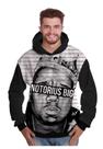 Blusa de Moletom Biggie Notorious Big Rapper Hip Hop King