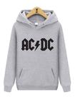 Blusa de Moletom Canguru AC DC Banda Rock
