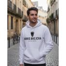 Blusa de Moletom Canguru com Capuz DJ BORIS BREJCHA Blusa de Moletom Canguru com Capuz DJ BORIS BREJCHA
