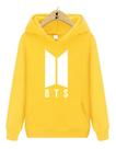 Blusa de Moletom Canguru estampa BTS