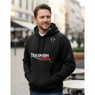 Blusa De Moletom Casaco De Frio Triumph Tiger Combolso Capuz