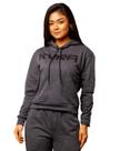 Blusa de Moletom Feminino KVRA Duo LS Cinza