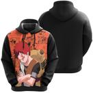 Blusa De Moletom Gaara Naruto Shippuden Anime Desenho