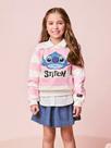 Blusa de Moletom Infantil Stitch Menina H6712 Momi