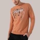Blusa de Moletom Masculina Flanelada Fechada Cativa Marvel
