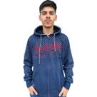 Blusa De Moletom Masculina Over Core Aberta Com Zíper