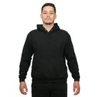 Blusa de Moletom Masculino e Feminino Básico liso PRETO - Duchico
