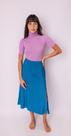 Blusa de Tricô Gola Alta com Manguinha - Tamanhos 36 a 46 Blusa de Tricô Gola Alta com Manguinha - Tamanhos 36 a 46