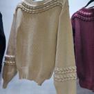 Blusa de Trico tranças