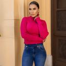 Blusa De Tricot Cacharrel Feminina Revanche Sandstone