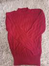 Blusa De Tricot Feminina Tijolinho Manga Longa