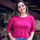 Blusa Decote Canoa Com Grega
