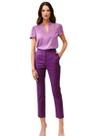 Blusa Decote V Bordada